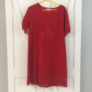 Red hat boutique, red dress. Size small